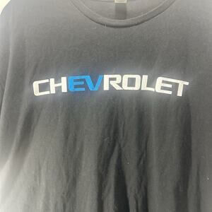 Chevrolet Screen Print XL T-Shirt Black